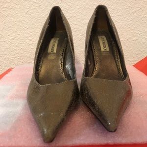 Gold Steve Madden Stilettos